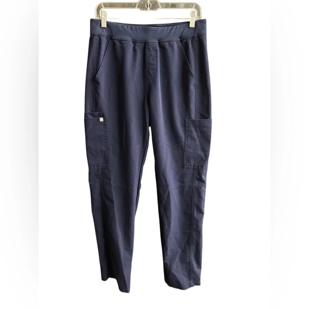Figs navy blue Axim Technical collection scrub pants